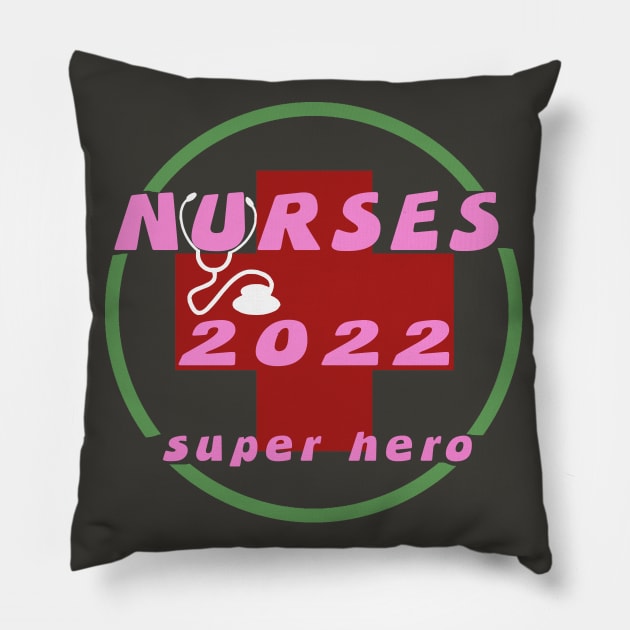 Nurses day 2022 Pillow by MBRK-Store