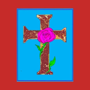 Rose and Cross T-Shirt