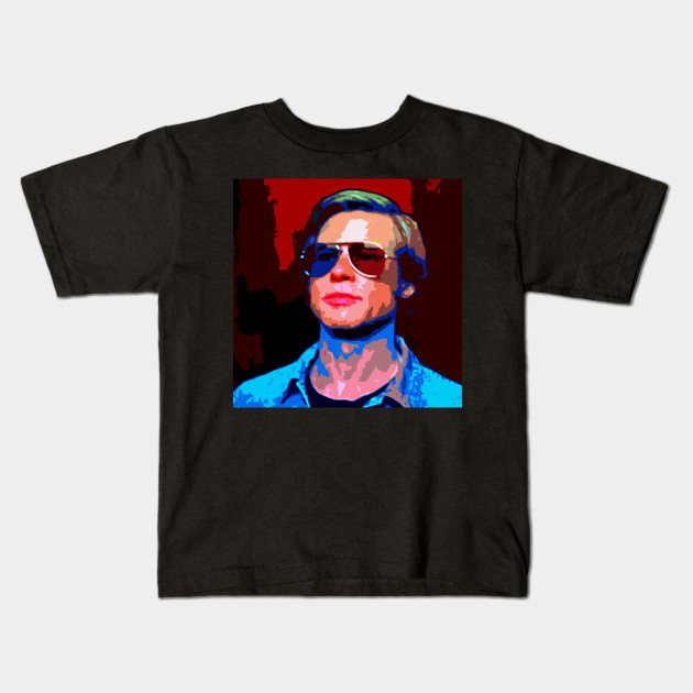 brad pitt once upon a time in hollywood t shirt