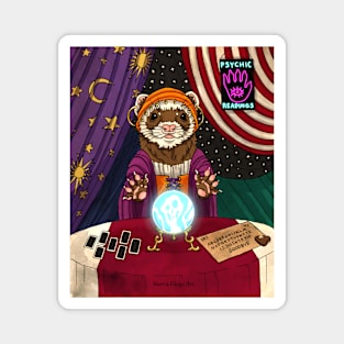 Fortune Teller Ferret Magnet