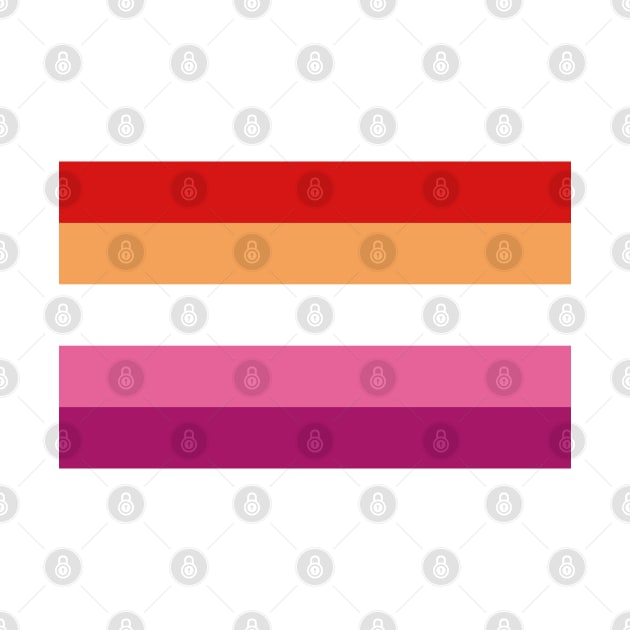 A Lesbian Pride Flag by s.hiro