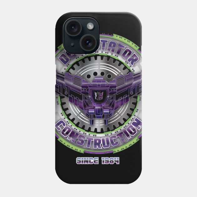 Devastator Construction Company Phone Case by DeepDiveThreads