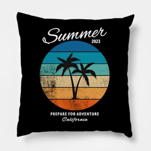 Summer Vacation 2023! Pillow