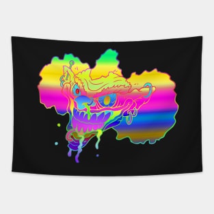 Rainbow CLown Tapestry