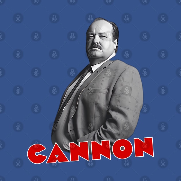 Cannon - Frank Cannon - William Conrad - 70s Cop Show by wildzerouk