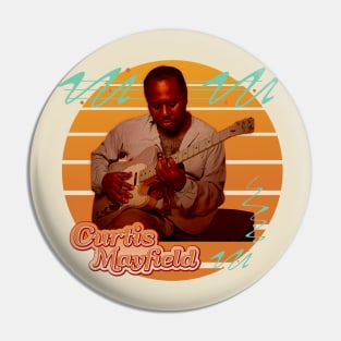 curtis mayfield Pin