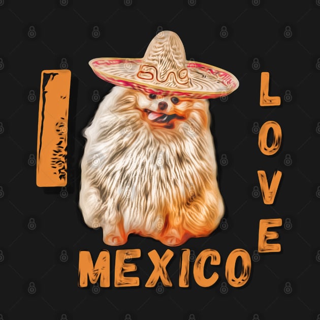 i love mexico by crearty art