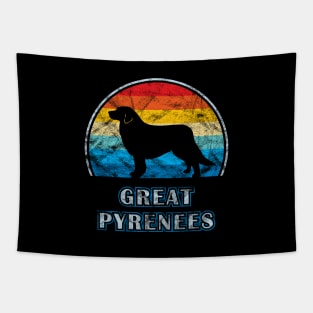 Great Pyrenees Vintage Design Dog Tapestry