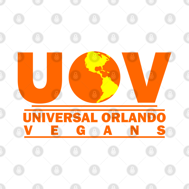 Universal Orlando Vegans Orange by hhn fanatic