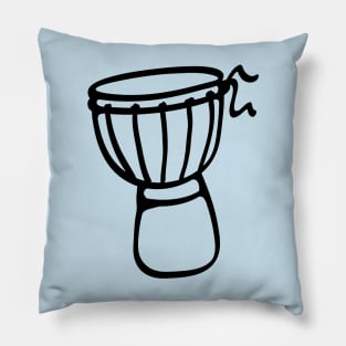 Simple Djembe Drum Pillow