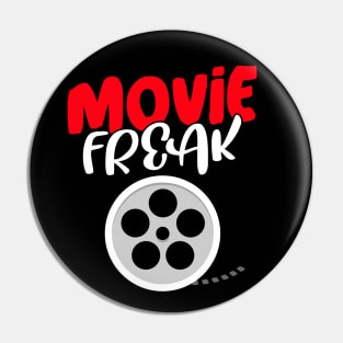 Movie Freak Pin