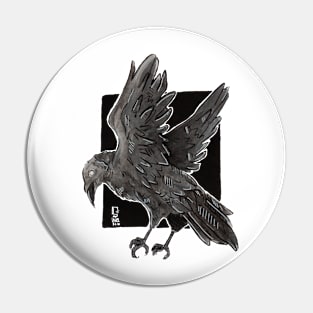 Dark Birdie Pin