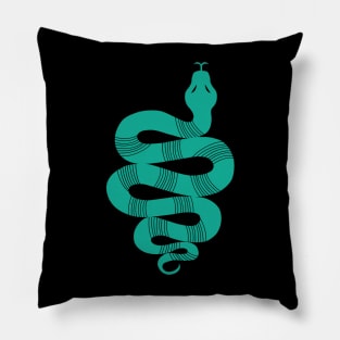 Large Snake mint Pillow