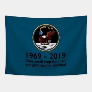 Apollo 11 Moon Landing 50th Anniversary Tapestry