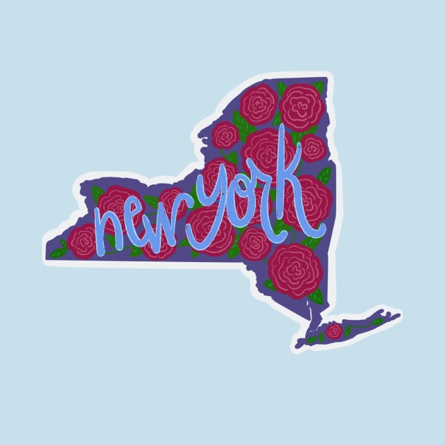New York State Flower by Pepper O’Brien
