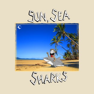 Sun Sea Shark T-Shirt