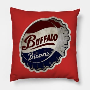 Buffalo Bisons Hockey Pillow