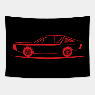 Renault 17 Renault R17 red Tapestry