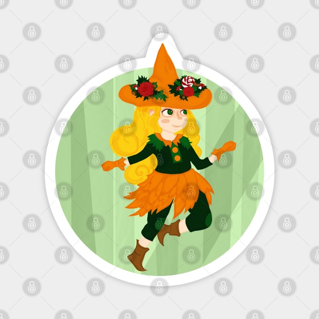 The Little Witch Magnet by Mboura