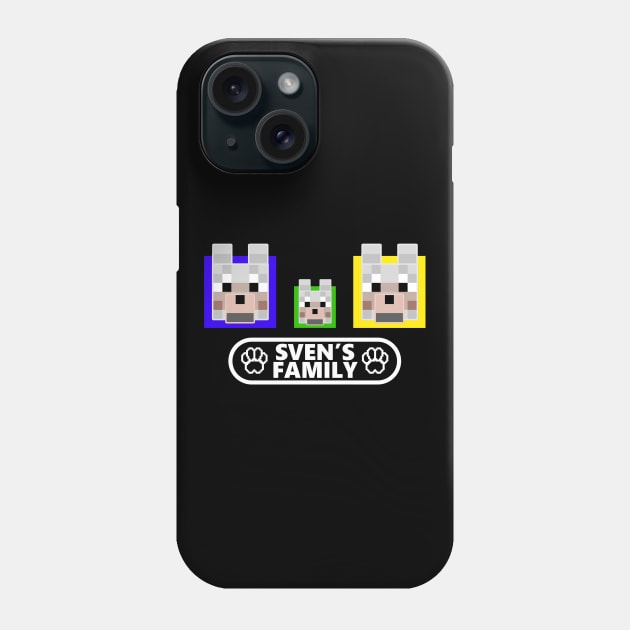 Sven’s Family White Phone Case by felixbunny