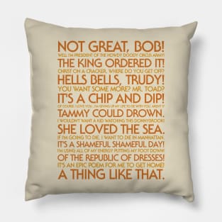 Pete Campbell Best Quotes Pillow