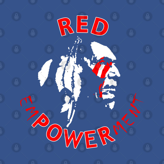 Discover RED POWER 1B - American Indian - T-Shirt