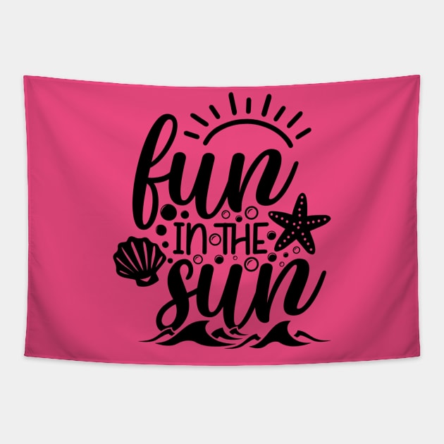 fun in the sun Tapestry by busines_night