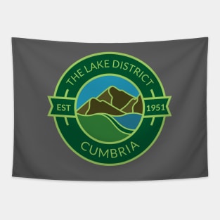 The Lake District - Cumbria Badge Tapestry