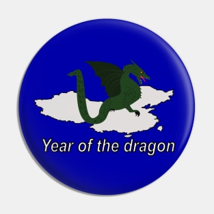 Chinese new year dedicated to the dragon Pin