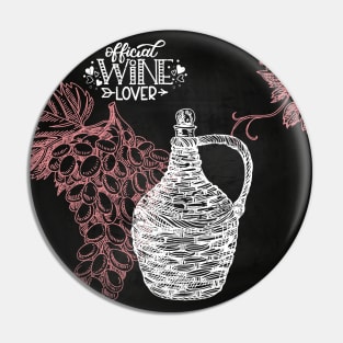 Wine blackboard #13 Pin