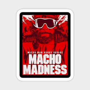 Macho man Randy savage art t-shirt Magnet