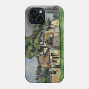 Banks of the Marne by Paul Cezanne Phone Case