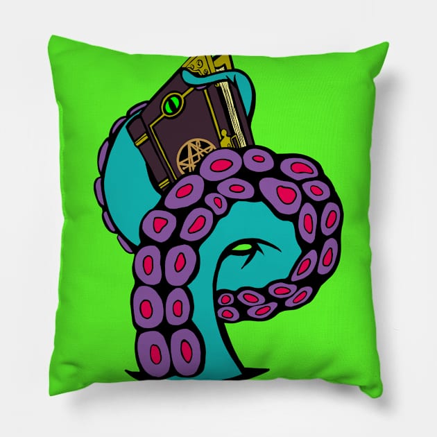 Tentacular! Pillow by Divergent Curiosities 