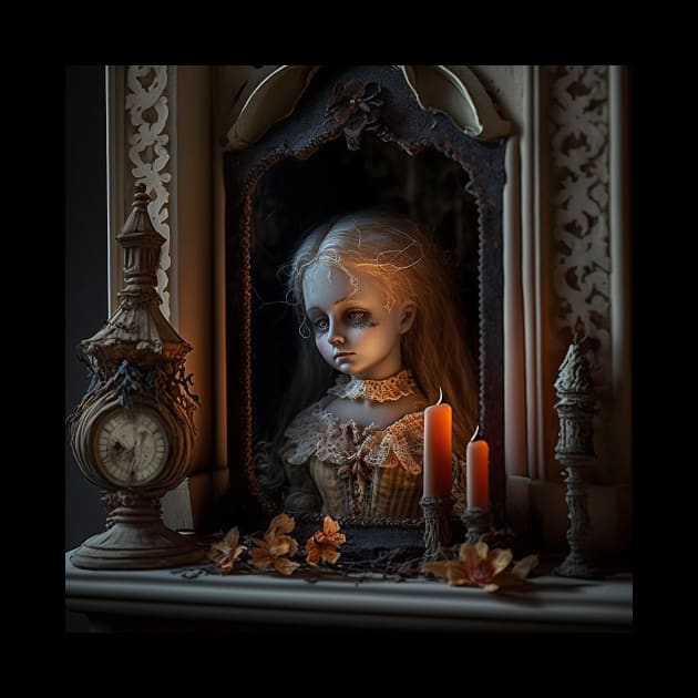 Haunted doll in a haunted house by Ghostkitty999