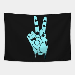 Zenyatta Peace Sign Tapestry