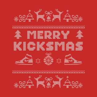 Sneakerhead Christmas- Merry Kicksmas T-Shirt