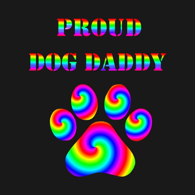 Proud Dog Daddy by Art by Deborah Camp