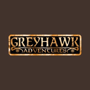 Greyhawk Adventures Gold T-Shirt