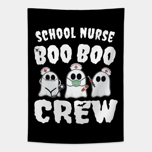School Nurse BOO BOO Crew Tapestry by Duds4Fun