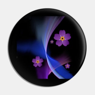 Armenian forget me not flower Pin