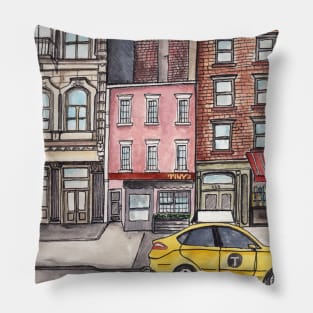 Streets of NYC Pillow