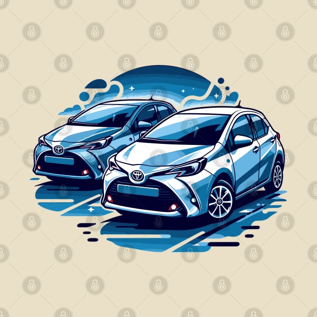 Toyota Yaris by Vehicles-Art