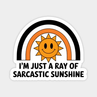 Sarcastic Sunshine Magnet