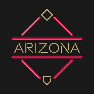 Arizona Neon Diamond T-Shirt