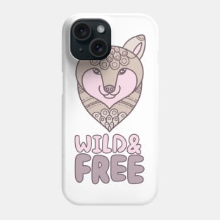 Wild and free Phone Case