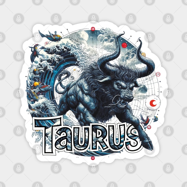 Unleash Your Inner Bull - Taurus Magnet by aswIDN