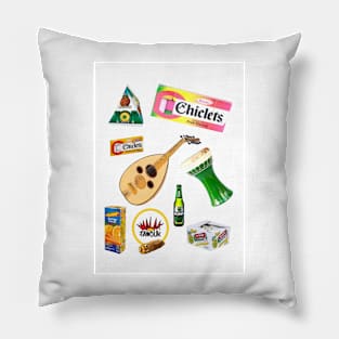 Lebanese snack pack Pillow