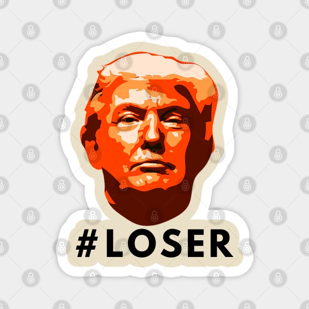 This Is What A LOSER Looks Like Magnet by TJWDraws