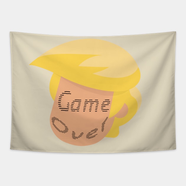 Game Over Trump Tapestry by Top Art