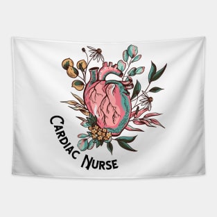 Cardiac Nurse Retro Tapestry